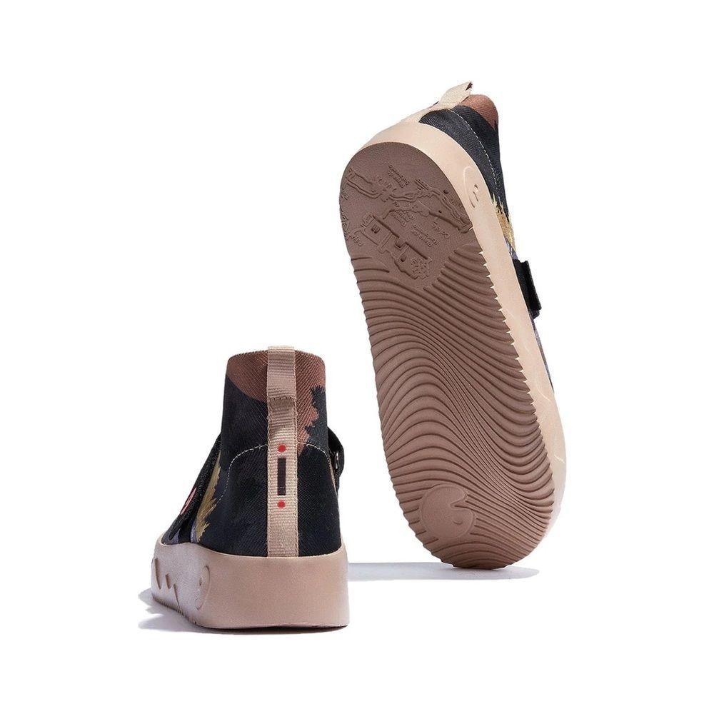 UIN Men's Shoes Slip On Knitted Comfort Sneaker(Fuerteventura - Nature Mood) - Picture 7 of 8